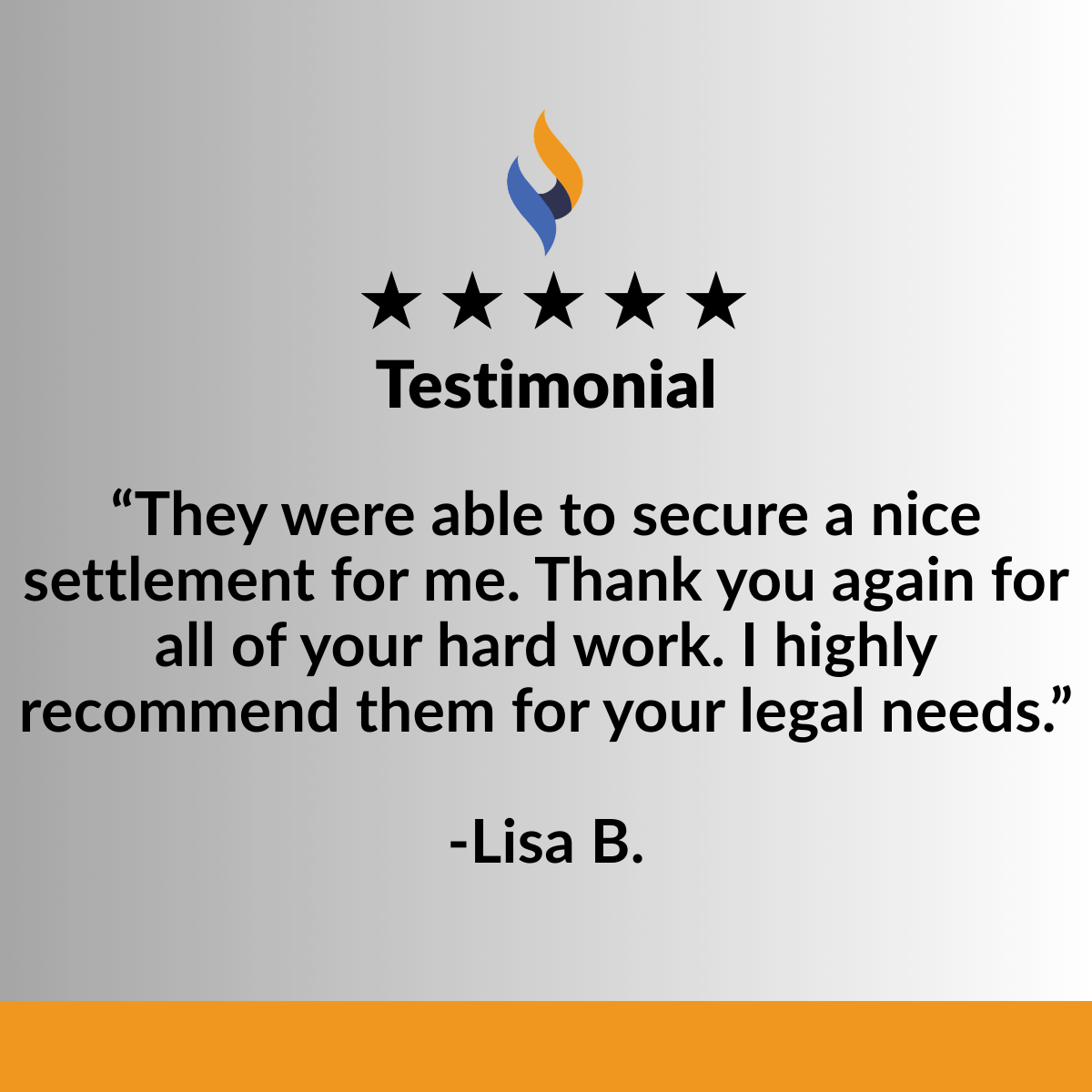 Singleton Schreiber Albuquerque truck accident testimonial