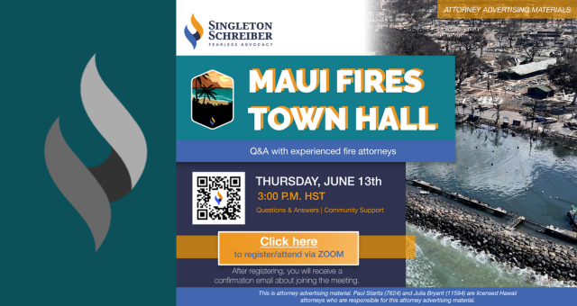 Maui Fires Virtual Town Hall