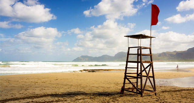 picture of lifeguard tower