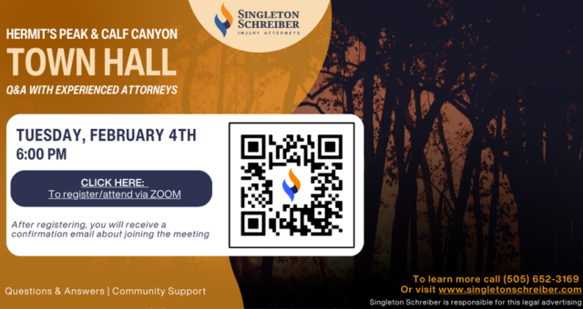 Hermits Peak/Calf Canyon Virtual Town Hall (February 4th)