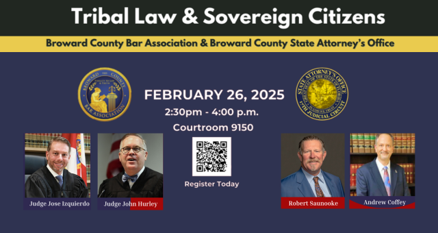 Tribal Law and Sovereign Citizens Seminar (February 26)