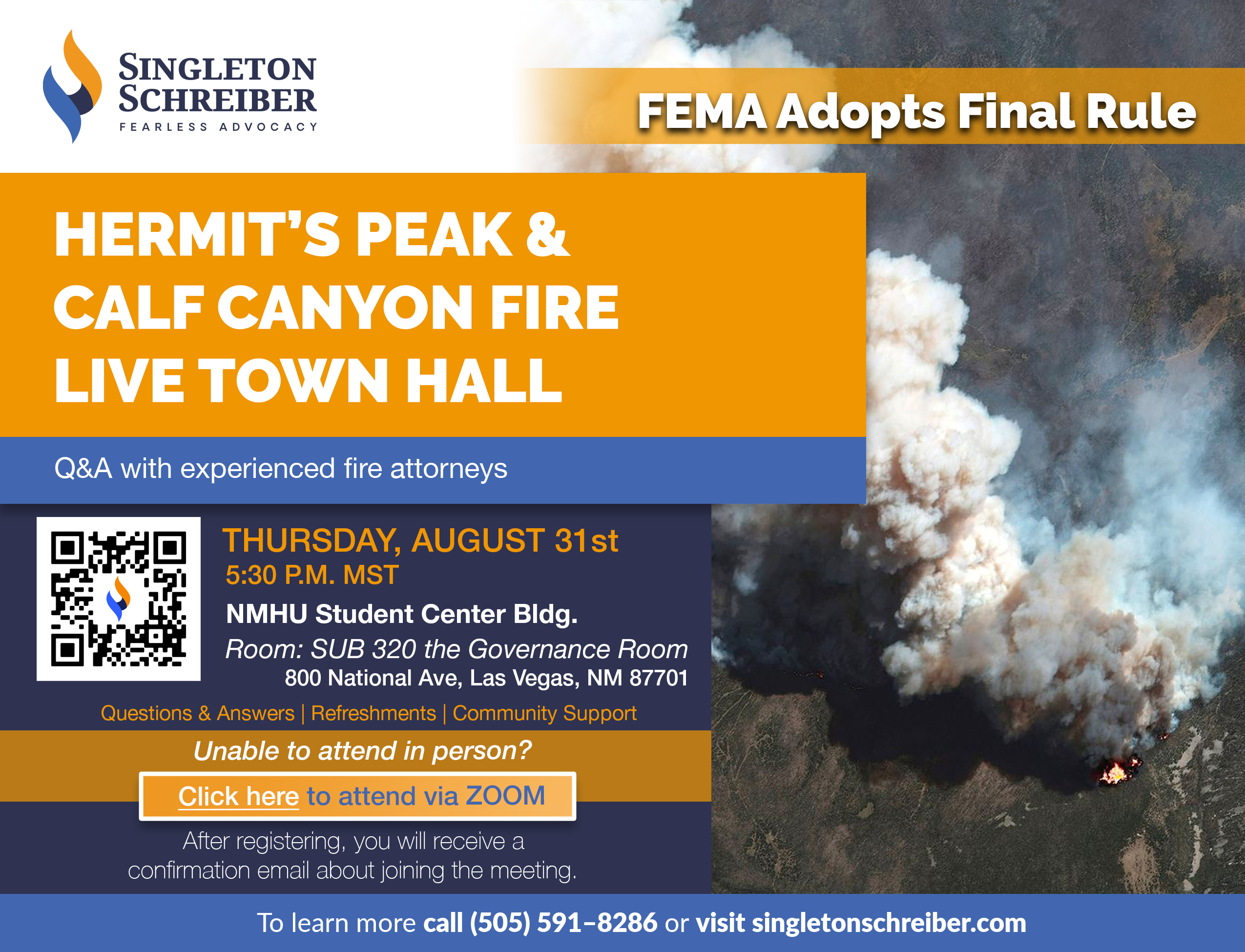 Hermit's Peak & Calf Canyon Fire LIVE Town Hall