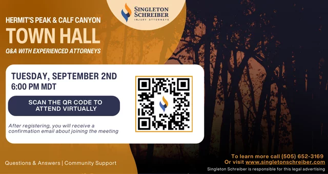 Hermits Peak/Calf Canyon Virtual Town Hall (09.02.25)