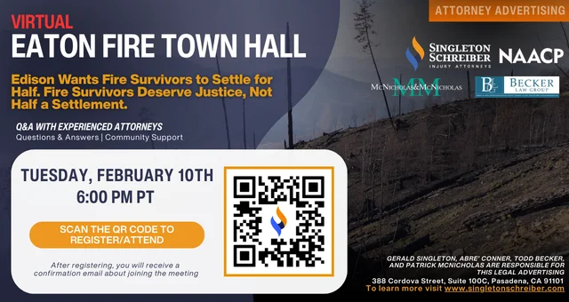 Eaton Fire Town Hall (2/10/26)