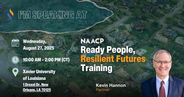 Join Kevin Hannon at NAACP’s Ready People, Resilient Futures Training | Proudly Sponsored by Singleton Schreiber