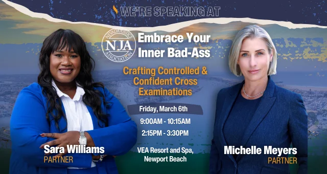 Join Sara Williams and Michelle Meyers at the EMBRACE YOUR INNER-BAD-ASS 2026 SEMINAR