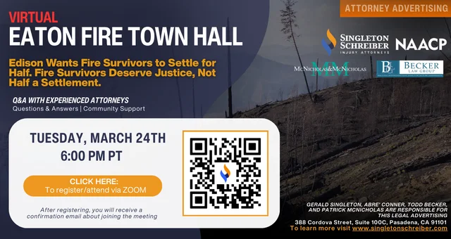 Eaton Fire Town Hall (3/24/26)