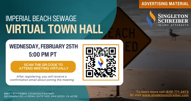 Imperial Beach Sewage Virtual Town Hall (2/25/26) 