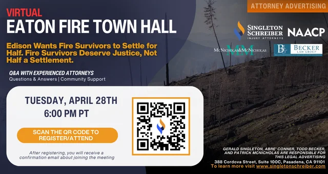 Eaton Fire Virtual Town Hall [4/28/26]