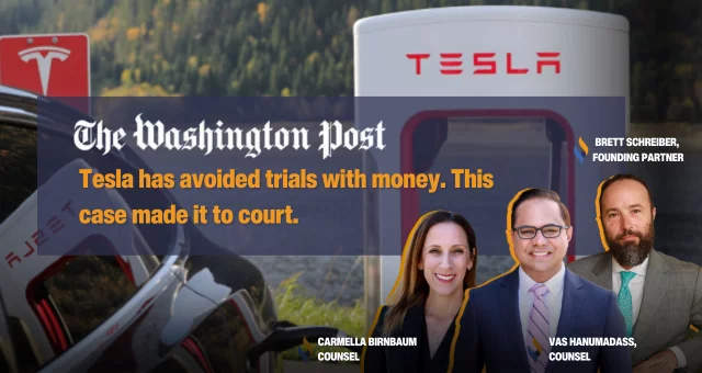 Tesla has avoided trials with money. This case made it to court. 