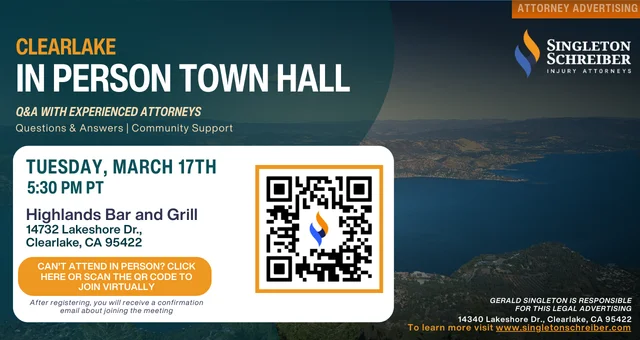 Clearlake In-Person Town Hall [3/17/26]