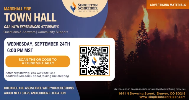 Marshall Fire Quarterly Town Hall (09.24.25)