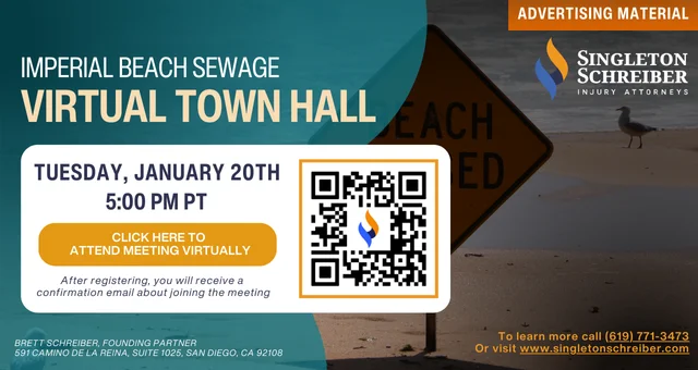 Imperial Beach Sewage Virtual Town Hall (1/20/26)