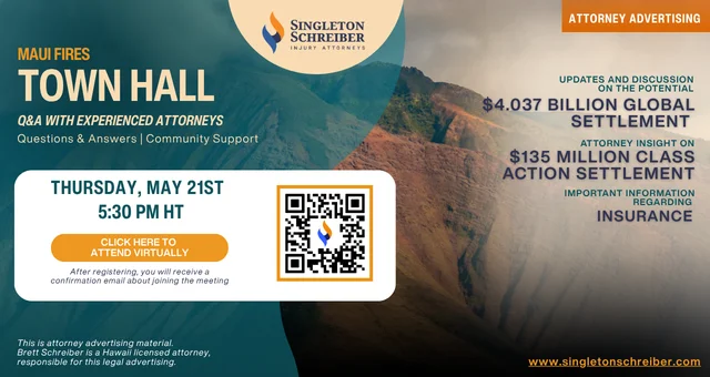 Maui Fire Virtual Town Hall [5/21/26]
