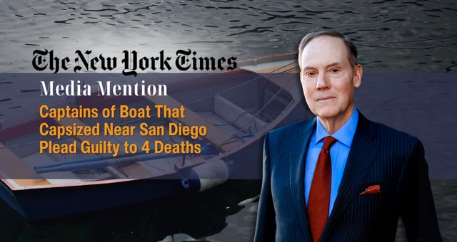 Captains of Boat That Capsized Near San Diego Plead Guilty to 4 Deaths