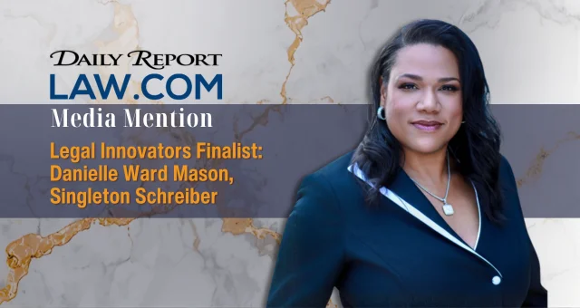 Legal Innovators Finalist: Danielle Ward Mason, Singleton Schreiber