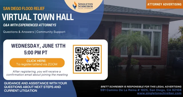 San Diego Flood Relief Virtual Town Hall [06/17/26]