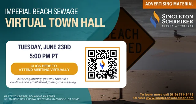 Imperial Beach Sewage Virtual Town Hall [06/23/26]