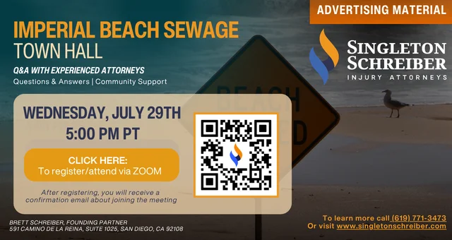 Imperial Beach Sewage Spill Virtual Town Hall [07/29/26]