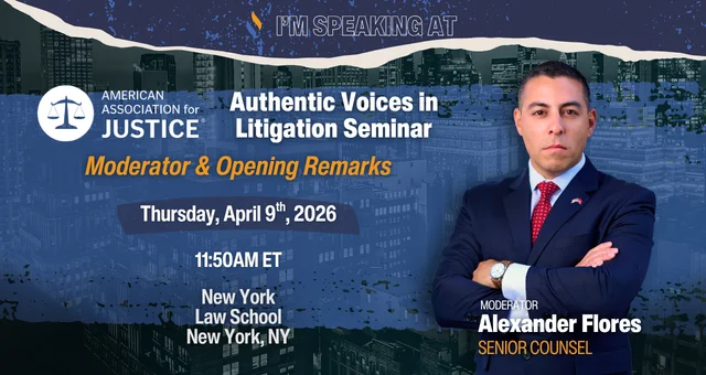 AAJ Authentic Voices in Litigation Seminar