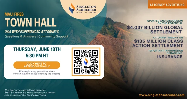 RESCHEDULING: Maui Fire Virtual Town Hall [6/18/26]