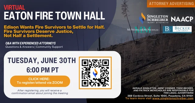 Eaton Fire Virtual Town Hall [06/30/26]