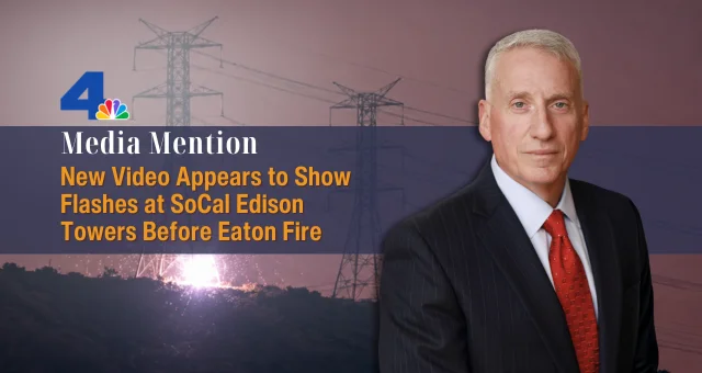 New Video Appears to Show Flashes at SoCal Edison Towers Before Eaton Fire
