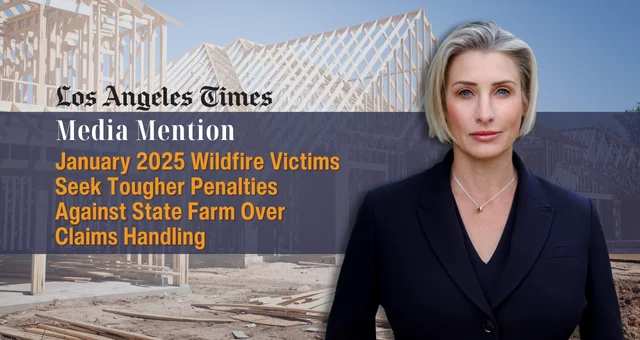 January 2025 Wildfire Victims Seek Tougher Penalties Against State Farm Over Claims Handling