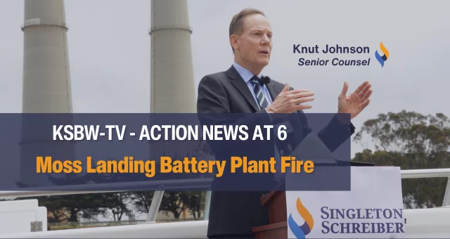 Moss Landing Battery Plant Fire 