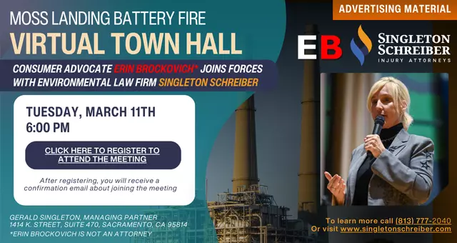 Moss Landing Battery Fire Virtual Town Hall (March 11th)