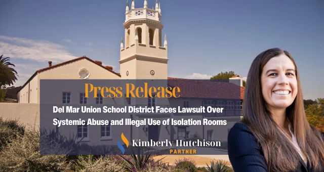 Del Mar Union School District Faces Lawsuit Over Systemic Abuse and Illegal Use of Isolation Rooms
