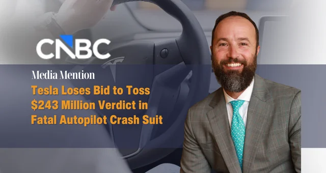 Tesla Loses Bid to Toss $243 Million Verdict in Fatal Autopilot Crash Suit