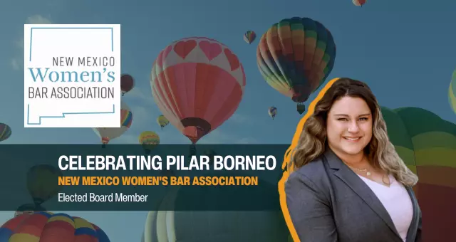 Congratulations to Pilar Borneo on her appointment to the 2025 Board of Directors of the NMWBA!