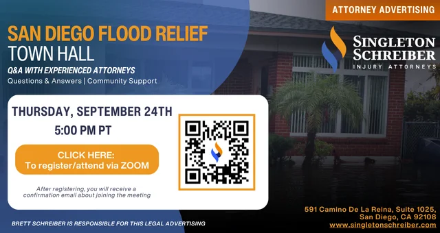 San Diego Flood Relief Virtual Town Hall [09/24/2026]
