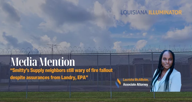 Smitty’s Supply neighbors still wary of fire fallout despite assurances from Landry, EPA