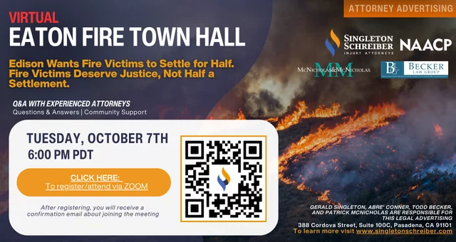 Eaton Fire Town Hall 10.07.25