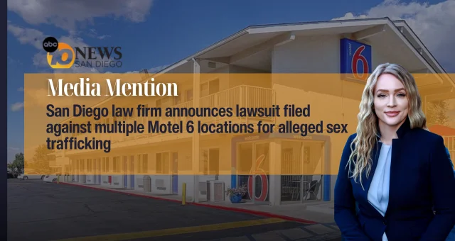 San Diego law firm announces lawsuit filed against multiple Motel 6 locations for alleged sex trafficking