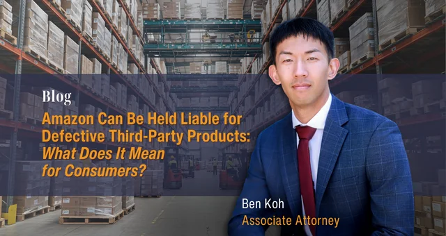 Amazon Can Be Held Liable for Defective Third Party Products: What Does It Mean for Consumers?