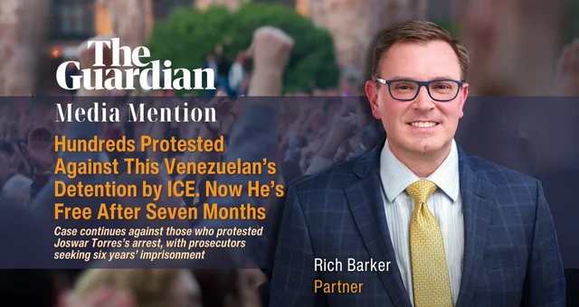 Hundreds Protested Against This Venezuelan’s Detention by ICE. Now He’s Free After Seven Months