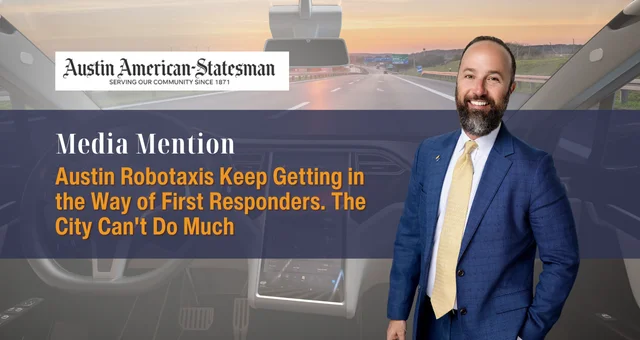 Austin Robotaxis Keep Getting in the Way of First Responders. The City Can't Do Much.
