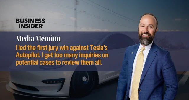 I led the first jury win against Tesla’s Autopilot. I get too many inquiries on potential cases to review them all.