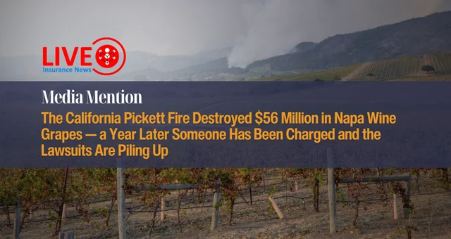 The California Pickett Fire Destroyed $56 Million in Napa Wine Grapes — a Year Later Someone Has Been Charged and the Lawsuits Are Piling Up