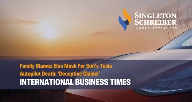 Family Blames Elon Musk For Son's Tesla Autopilot Death: 'Deceptive Claims'