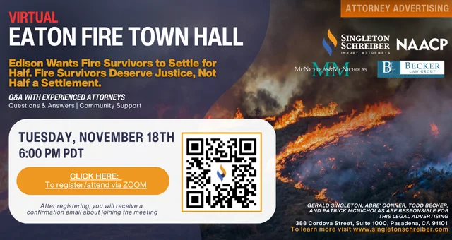 Eaton Fire Town Hall (11/18/25)