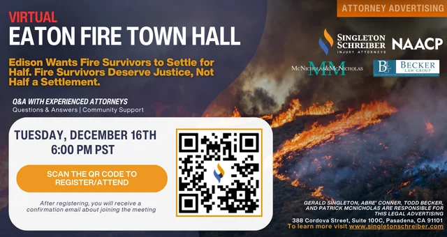 Eaton Fire Town Hall (12/16/25)