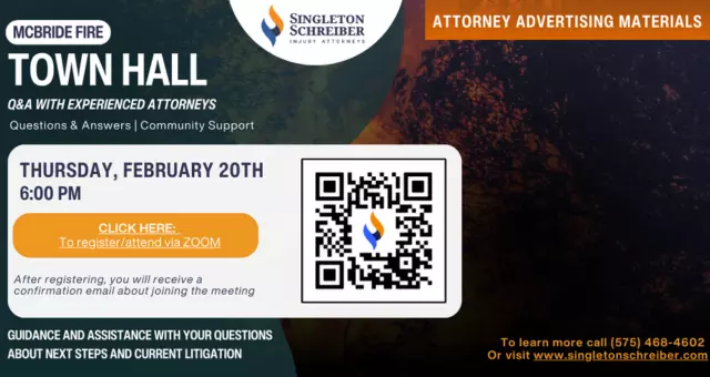 McBride Fire Virtual Town Hall (February 20th)