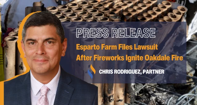 Esparto Farm Files Lawsuit After Fireworks Ignite Oakdale Fire