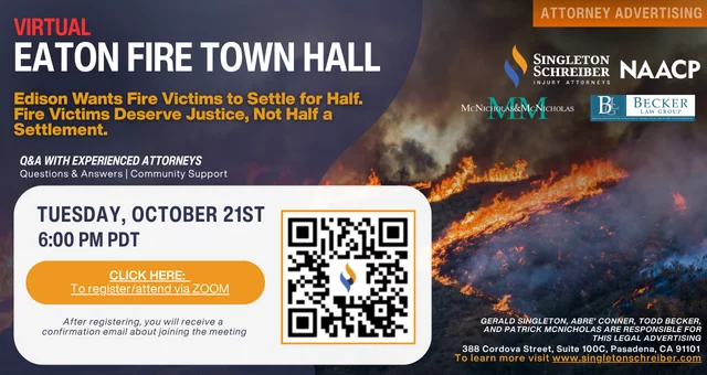 Eaton Fire Town Hall (10/21/25)