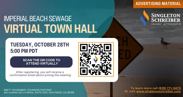 Imperial Beach Sewage Virtual Town Hall (10.28.25)