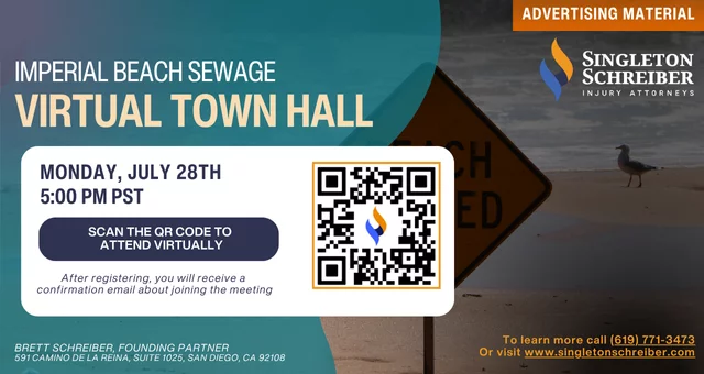 Imperial Beach Sewage Virtual Town Hall (June 28th)
